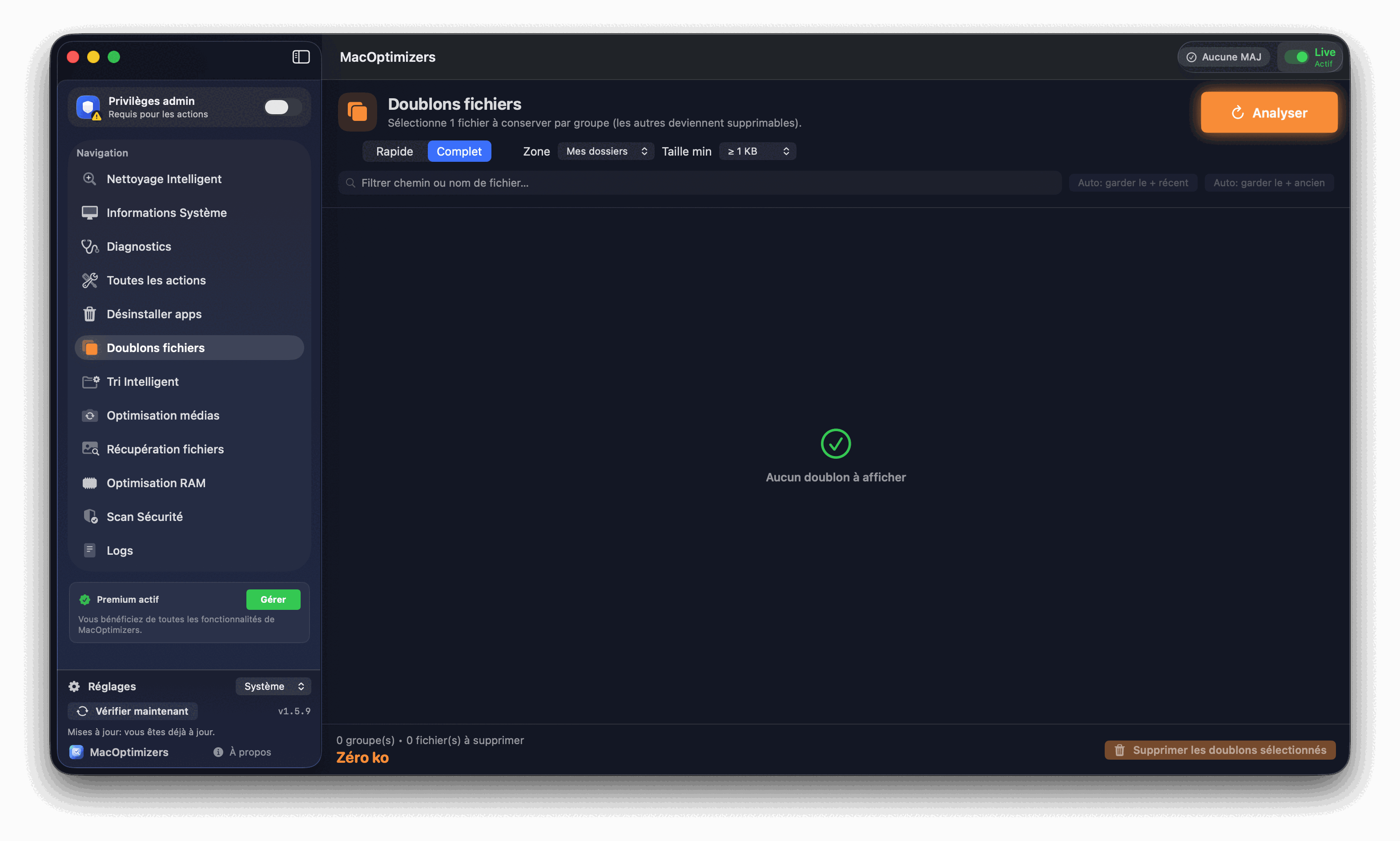 Détection de doublons photos sur Mac